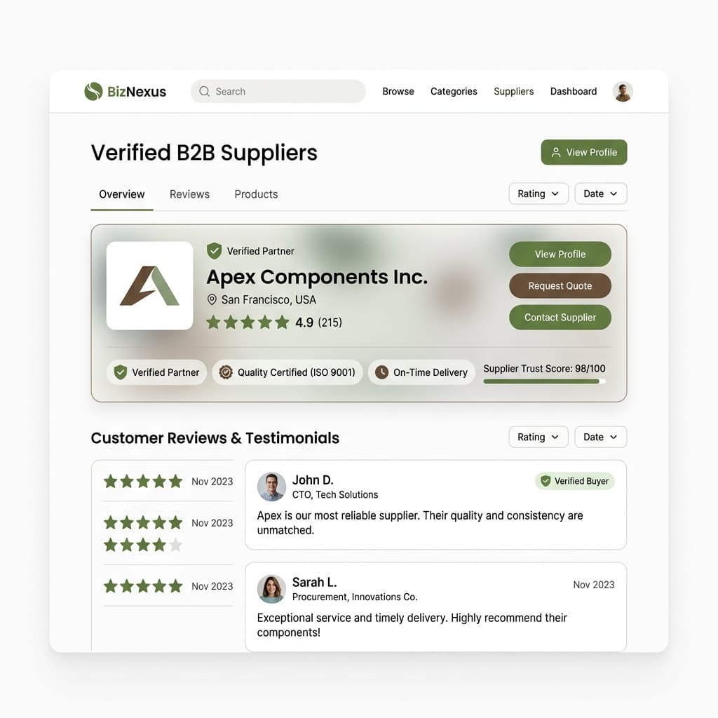 Reviews & Trust